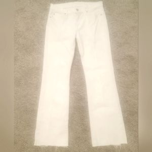 Brand New Seven by Mankind White Jeans. Size 29.